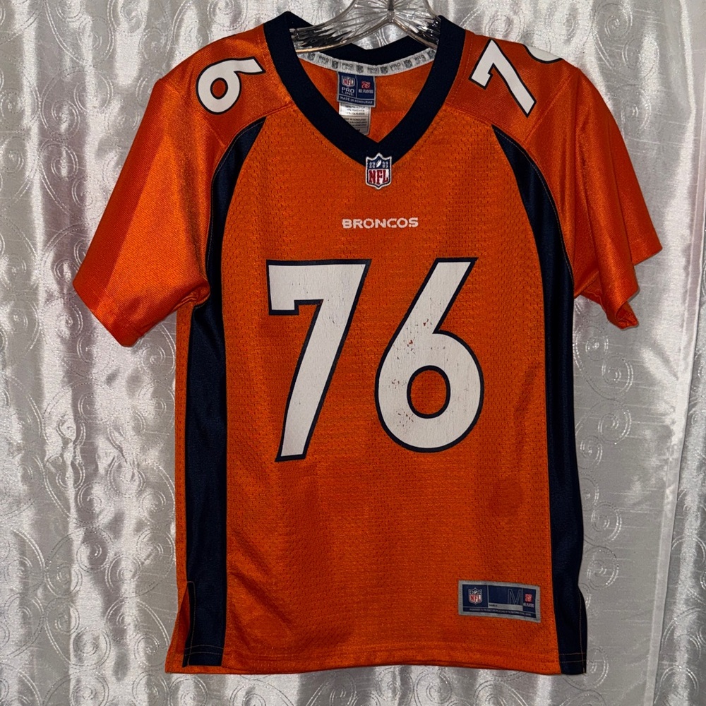 Pro Line NFL Denver Broncos Mac Garcia Jersey Youth Size Medium 🔥 BL1